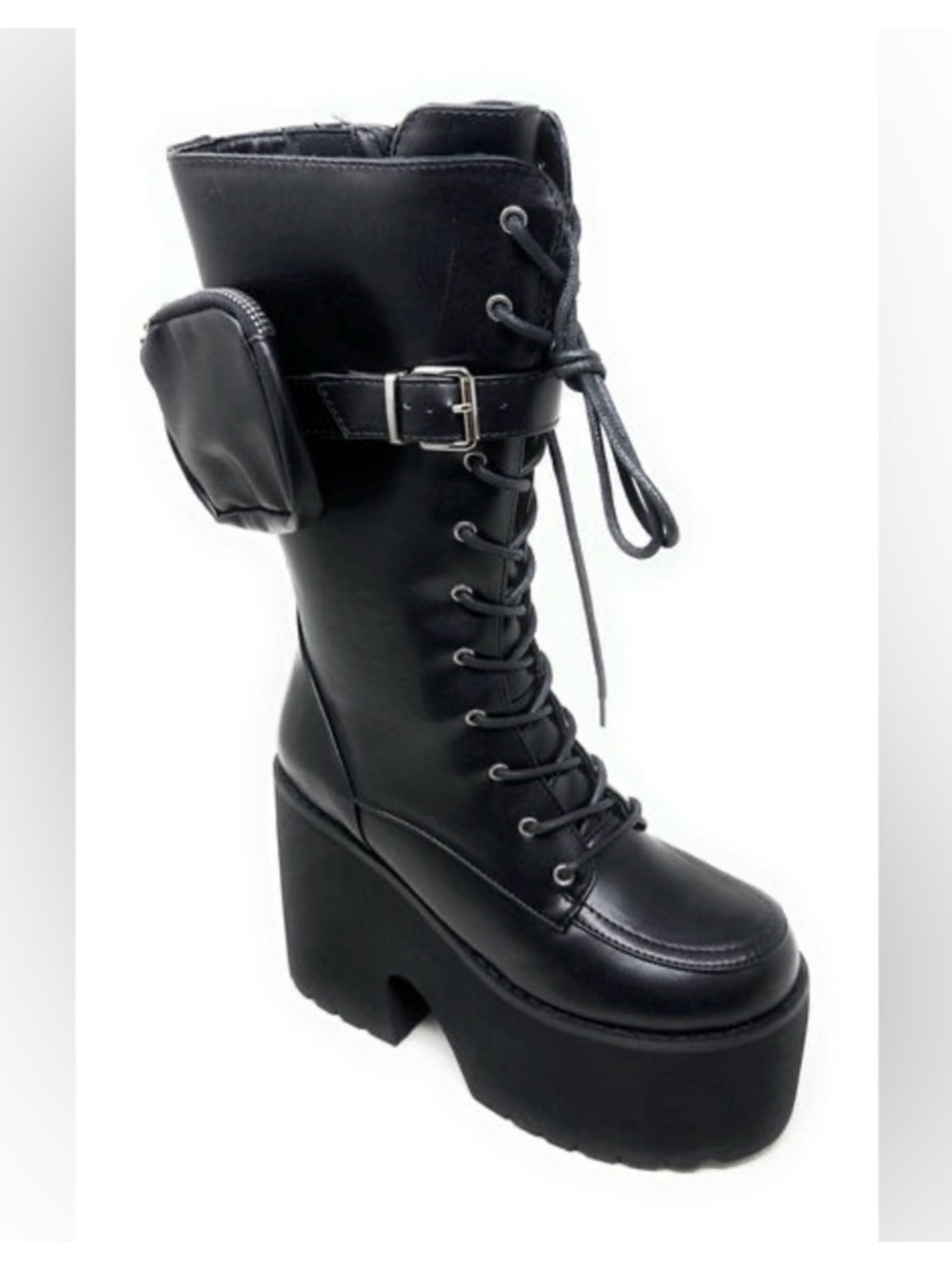 Dolls Kill NY/LA Knee High Platform Boots Size 8 NWT - Picture 5 of 7